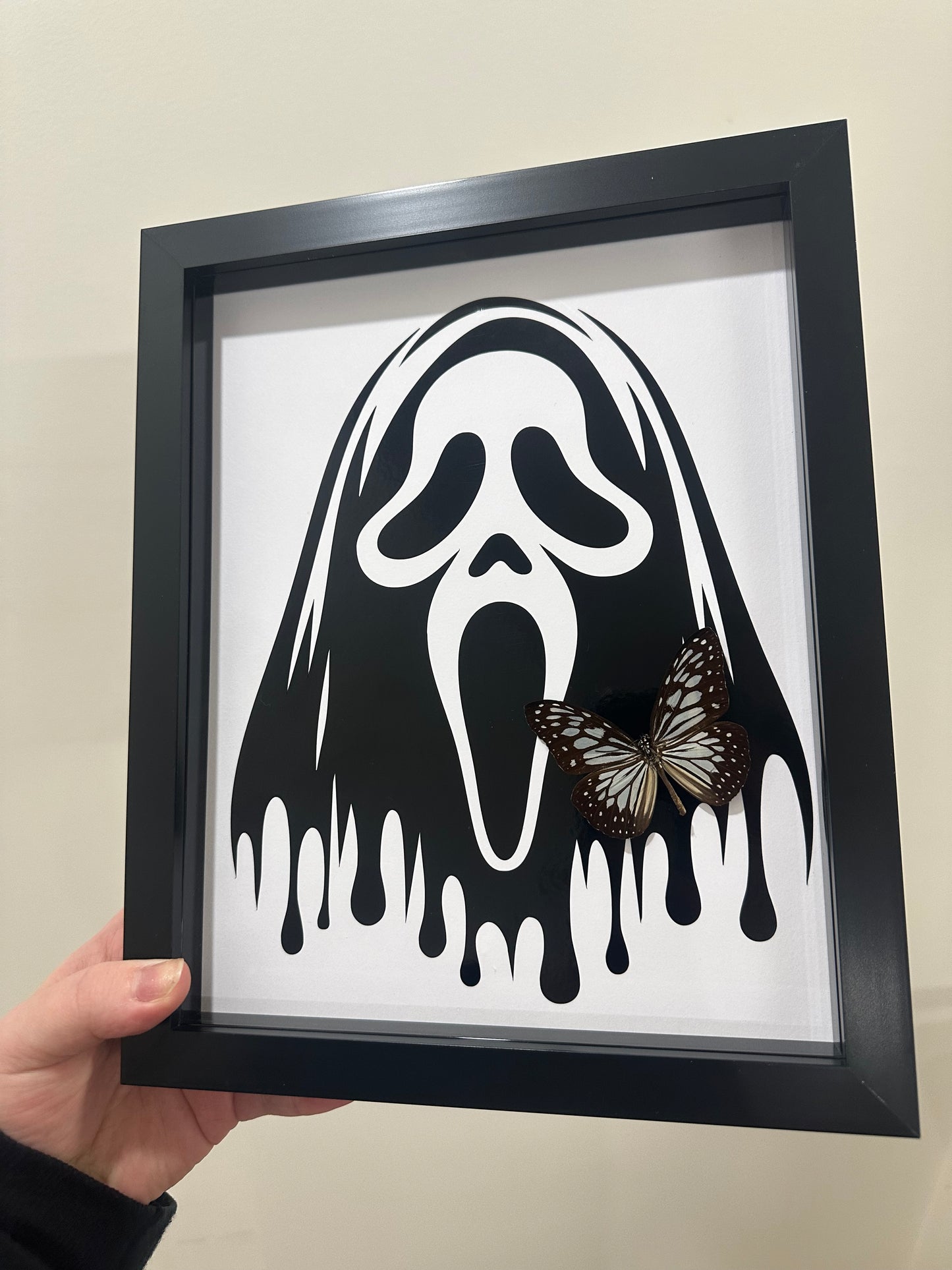 Ghostface with Butterfly