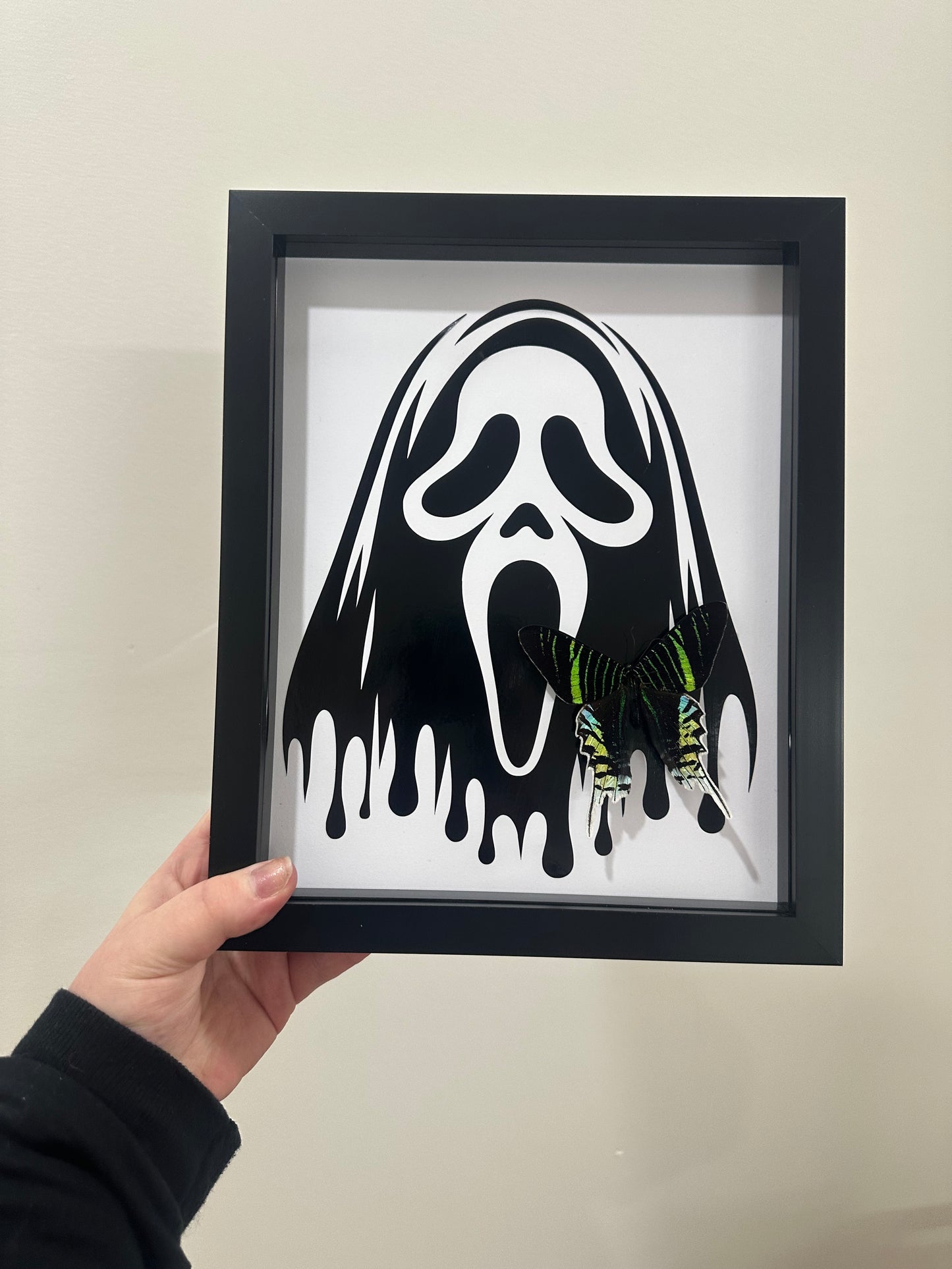 Ghostface with Peacock Moth